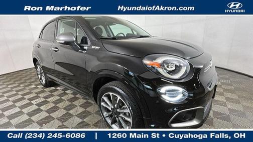 Nero Cinema (Black Clearcoat) 2023 FIAT 500X Sport AWD