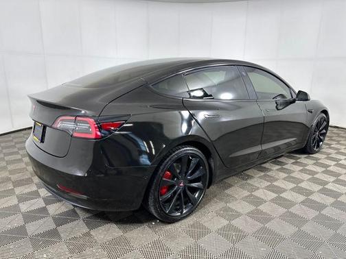 Solid Black 2019 Tesla Model 3 Performance