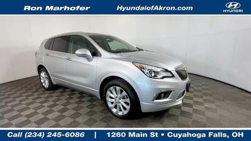 Galaxy Silver Metallic 2017 Buick Envision Premium II