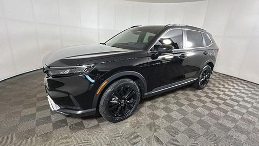 Crystal Black Pearl 2024 Honda CR-V Hybrid Sport Touring AWD
