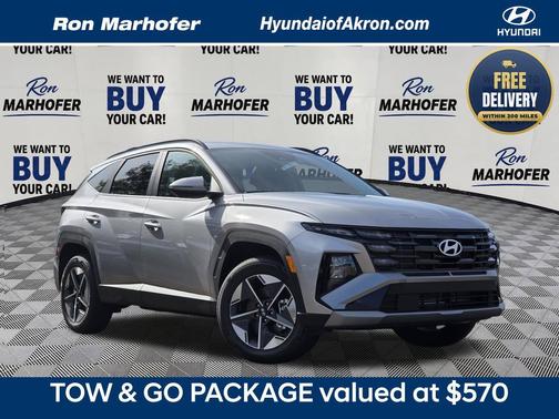 Shimmering Silver 2026 Hyundai TUCSON Hybrid SEL Convenience
