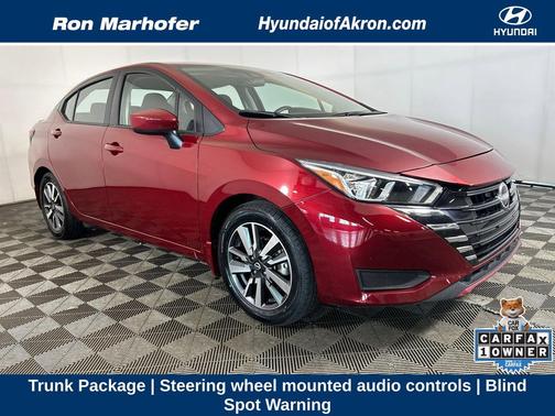 Scarlet Ember Tintcoat 2024 Nissan Versa 1.6 SV
