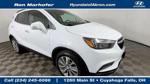 Summit White 2019 Buick Encore Preferred