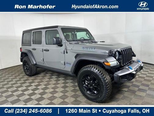 Sting-Gray Clearcoat 2023 Jeep Wrangler 4xe Base