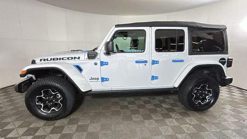 Bright White Clearcoat 2023 Jeep Wrangler 4xe Rubicon