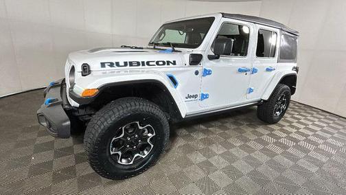 Bright White Clearcoat 2023 Jeep Wrangler 4xe Rubicon