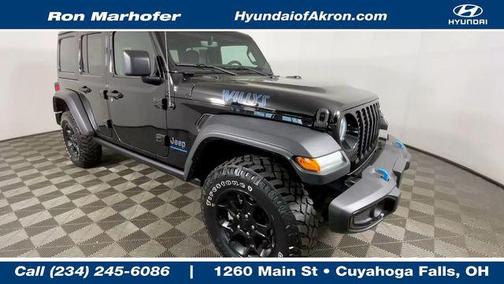 Black Clearcoat 2023 Jeep Wrangler 4xe Base