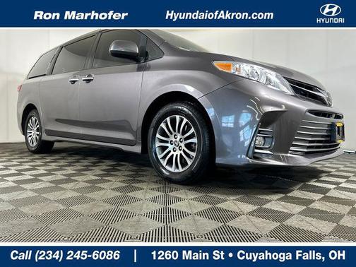 Predawn Gray Mica 2020 Toyota Sienna XLE