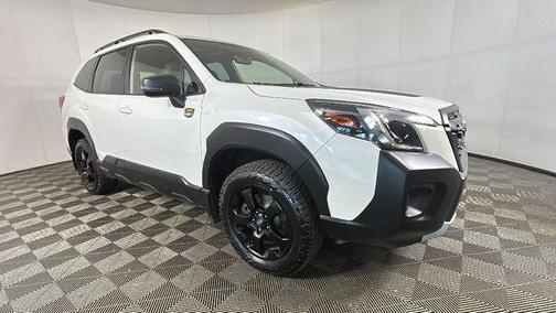 Crystal White Pearl 2023 Subaru Forester Wilderness