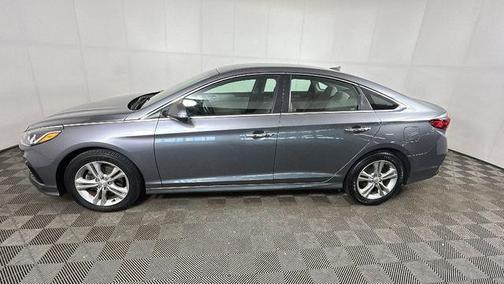Machine Gray 2018 Hyundai SONATA SEL+