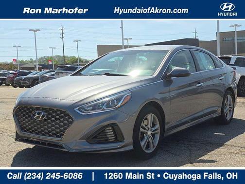 Machine Gray 2018 Hyundai SONATA SEL+