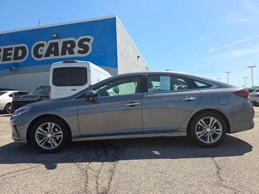 Machine Gray 2018 Hyundai SONATA SEL+
