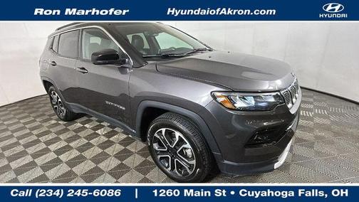 Baltic Gray Metallic Clearcoat 2024 Jeep Compass Limited