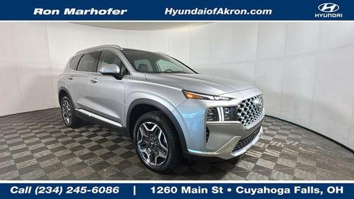 Shimmering Silver 2023 Hyundai SANTA FE Limited