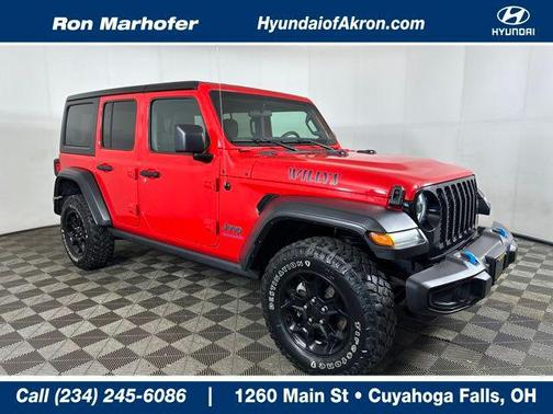 Firecracker Red Clearcoat 2023 Jeep Wrangler 4xe Base
