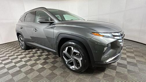 Amazon Gray 2022 Hyundai TUCSON Limited