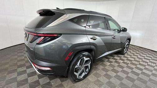 Amazon Gray 2022 Hyundai TUCSON Limited