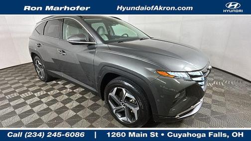 Amazon Gray 2022 Hyundai TUCSON Limited