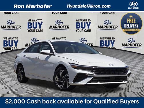 Serenity White 2026 Hyundai ELANTRA Limited