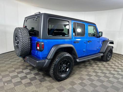 Hydro Blue Pearlcoat 2024 Jeep Wrangler 4xe Willys