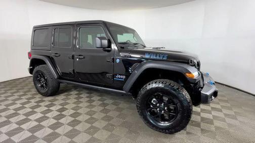 Black Clearcoat 2024 Jeep Wrangler 4xe Willys
