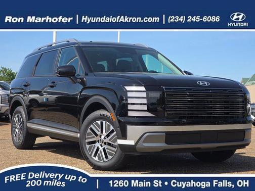 Abyss Black Pearl 2026 Hyundai Palisade Hybrid SEL Premium 8P