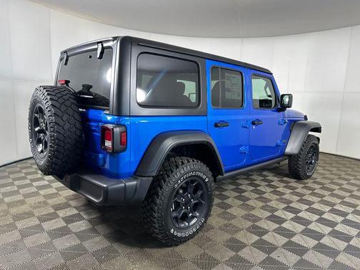 Hydro Blue Pearlcoat 2023 Jeep Wrangler 4xe Base
