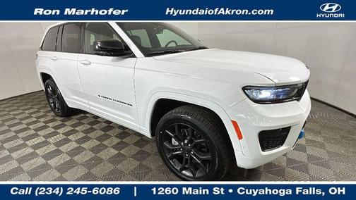 Bright White Clearcoat 2024 Jeep Grand Cherokee 4xe Anniversary Edition