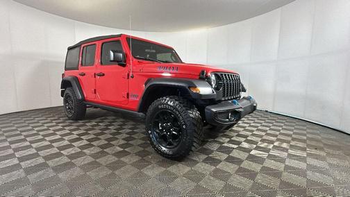Firecracker Red Clearcoat 2023 Jeep Wrangler 4xe Base
