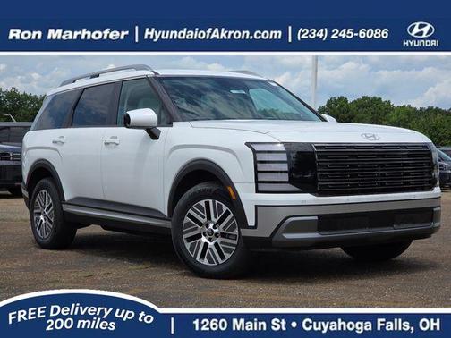 Creamy White Pearl 2026 Hyundai Palisade Hybrid SEL 7P