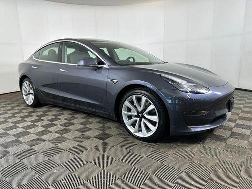 Midnight Silver Metallic 2019 Tesla Model 3 Long Range