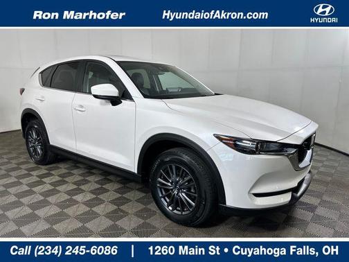 Snowflake White Pearl Mica 2021 Mazda CX-5 Touring