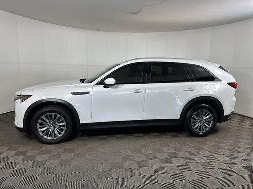 Rhodium White Premium 2024 Mazda CX-90 3.3 Turbo Preferred
