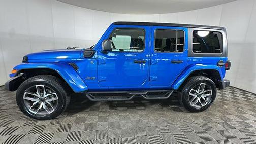 Hydro Blue Pearlcoat 2024 Jeep Wrangler 4xe Sport S