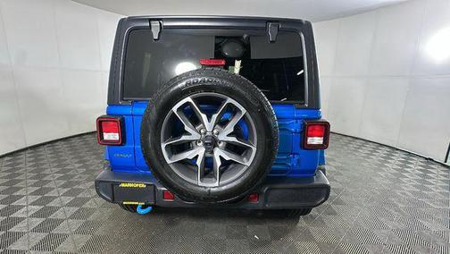 Hydro Blue Pearlcoat 2024 Jeep Wrangler 4xe Sport S