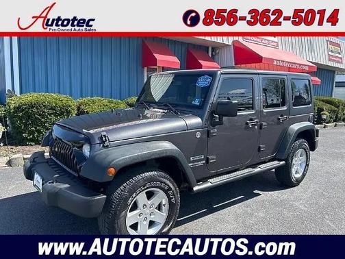 Granite Crystal Metallic Clearcoat 2014 Jeep Wrangler Unlimited Sport SUV