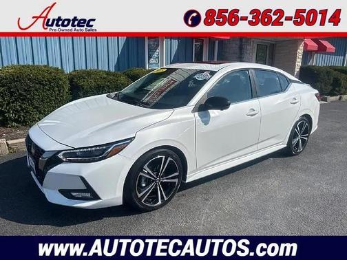 Aspen White Tricoat 2023 Nissan Sentra SR