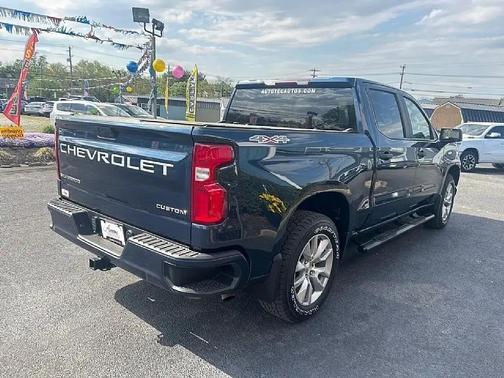 Northsky Blue Metallic 2020 Chevrolet Silverado 1500 Custom