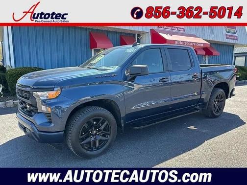 Northsky Blue Metallic 2022 Chevrolet Silverado 1500 Custom