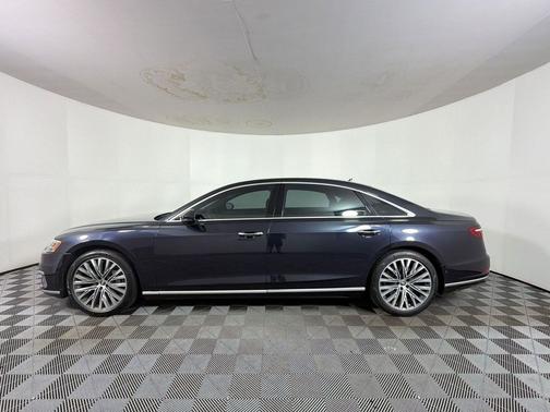Moonlight Blue Metallic 2020 Audi A8 L 55