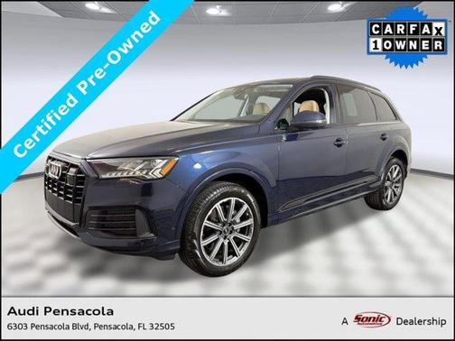 Waitomo Blue Metallic 2023 Audi Q7 45 Premium Plus