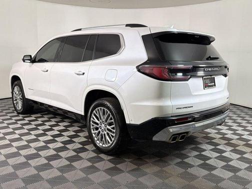 White Frost Tricoat 2024 GMC Acadia Denali