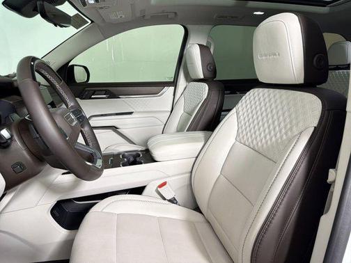 White Frost Tricoat 2024 GMC Acadia Denali