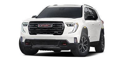White Frost Tricoat 2024 GMC Acadia Denali