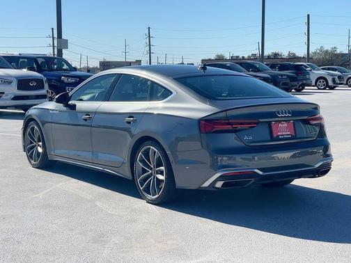 Daytona Gray Metallic 2022 Audi A5 Sportback 45 S Line Prestige
