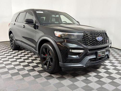 AGATE BLACK METALLIC 2022 Ford Explorer ST