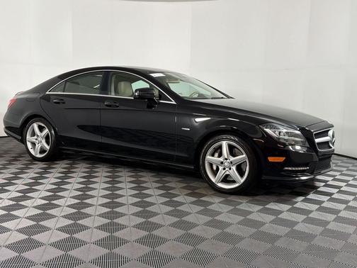 Black 2012 Mercedes-Benz CLS-Class CLS 550