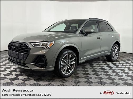 Chronos Gray Metallic 2025 Audi Q3 Premium 45 TFSI S line quattro Tiptronic