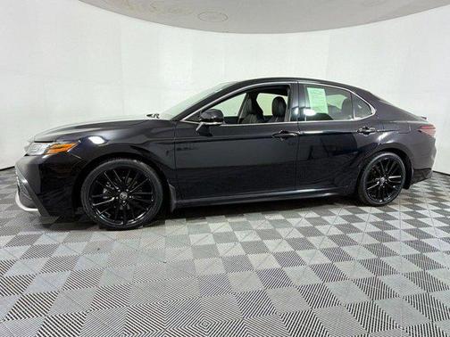 Midnight Black Metallic 2022 Toyota Camry XSE