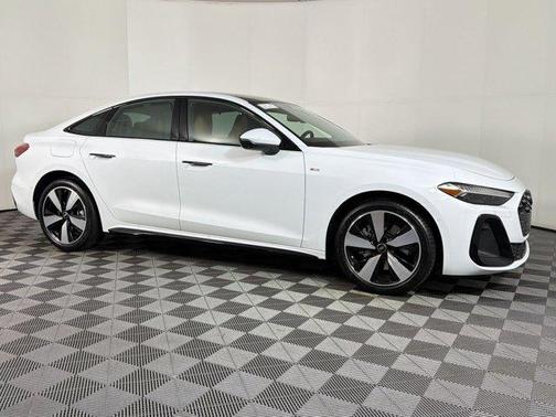 Glacier White Metallic 2026 Audi A5 Prestige TFSI quattro S tronic